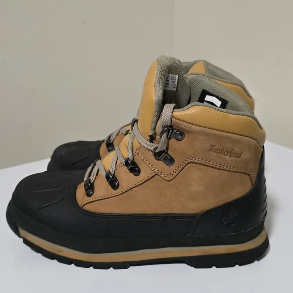 Timberland Men's Brown and Black Hiking Boots - Picture 1 of 4